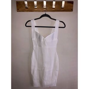 Oh Polly “First Love” White Bandage Dress - NWT